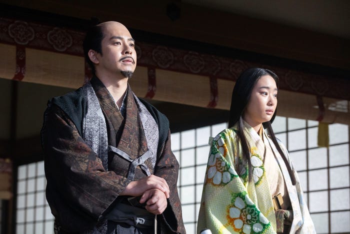 仲野太賀、倉沢杏菜「豊臣兄弟!」第40話(C)NHK