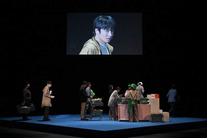 舞台「ノンレムの窓」撮影:阿部章仁(提供写真)