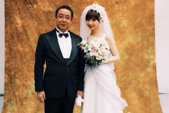 平泉成と篠田麻里子/篠田麻里子Twitterより