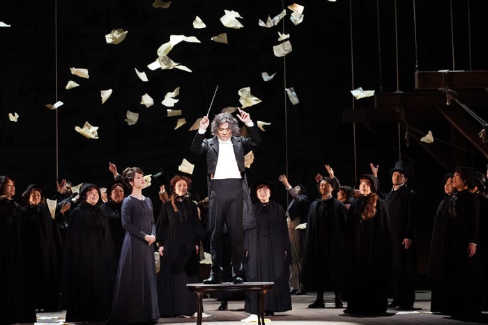 剛力彩芽、稲垣吾郎「No.9-不滅の旋律-」(提供写真)