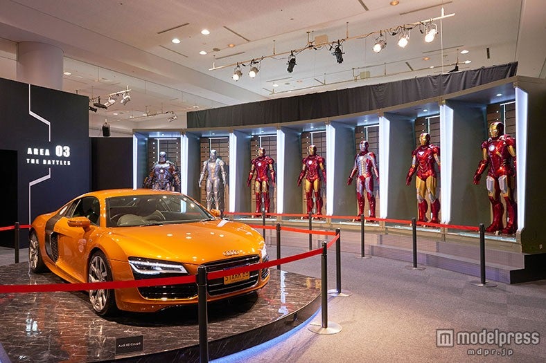 ホールオブアーマー、トニー・スタークの愛車（C）MARVEL