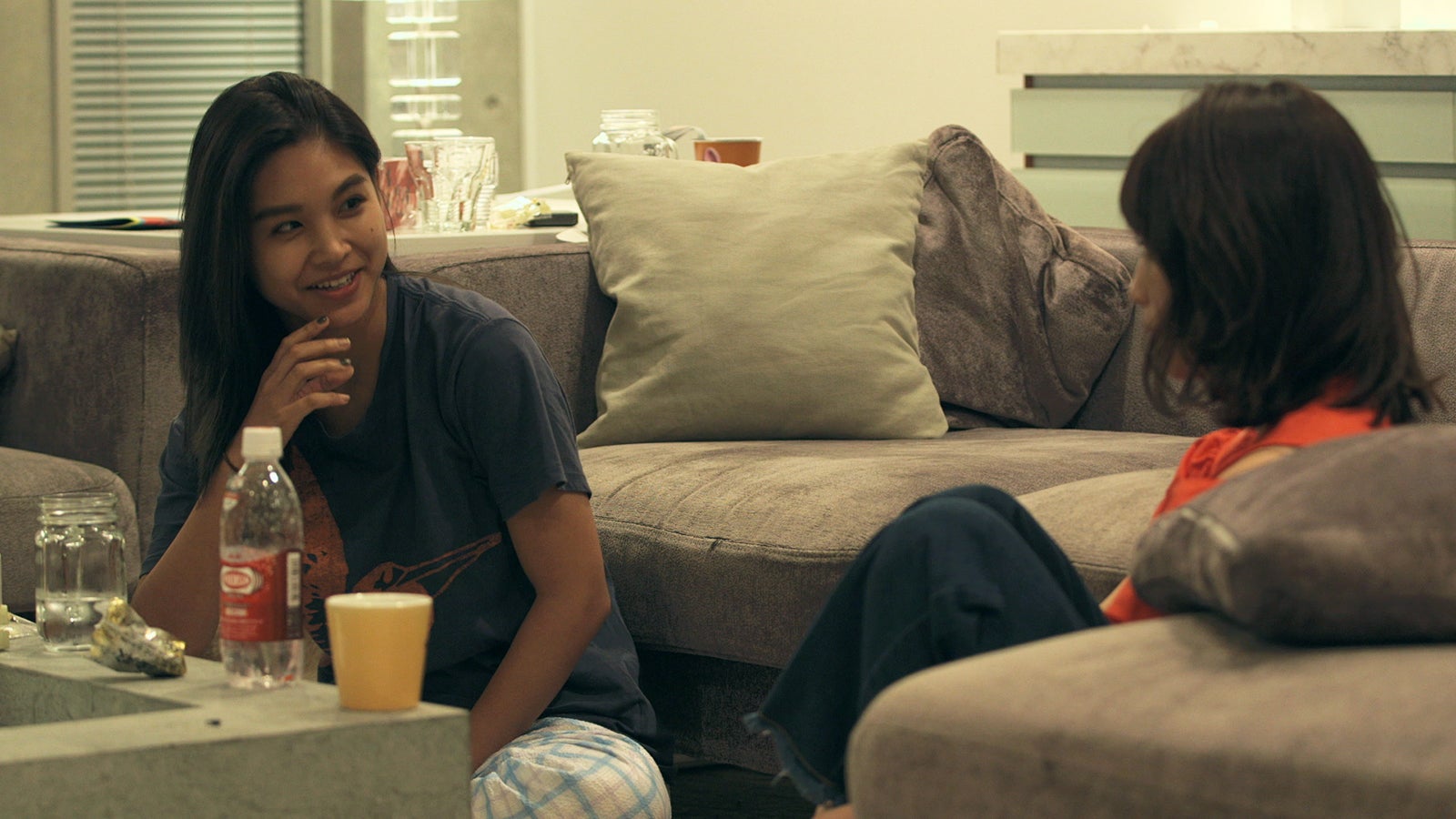 政子、理子『TERRACE HOUSE BOYS ＆ GIRLS IN THE CITY』44th WEEK（C）フジテレビ／イースト・エンタテインメント