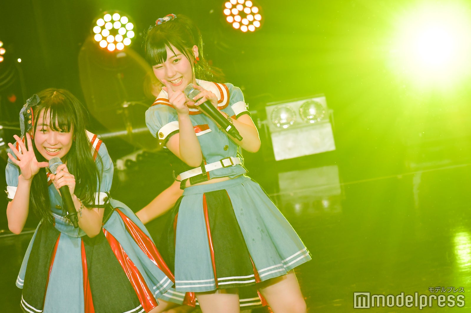 渡部愛加里、田中美久／HKT48「TOKYO IDOL FESTIVAL 2018」 （C）モデルプレス