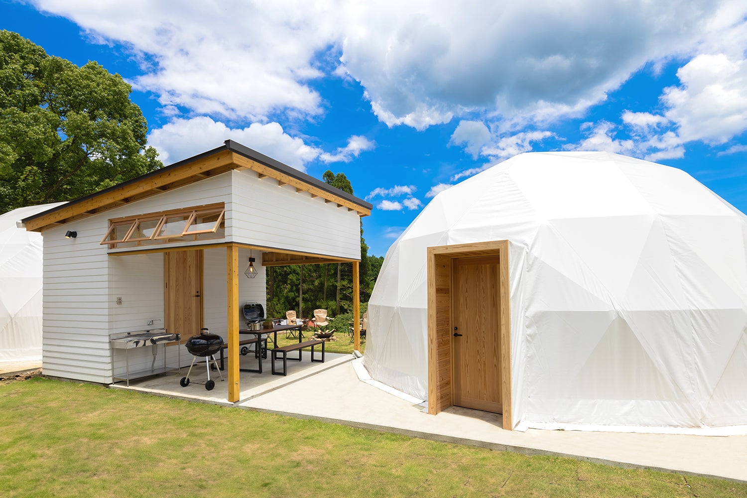 ほけだけグランピング～和泉の毬花～／提供画像