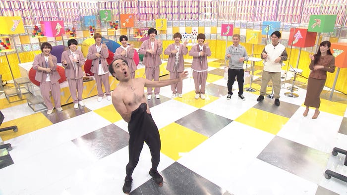 なにわ男子、江頭2:50、ニューヨーク (C)テレビ朝日