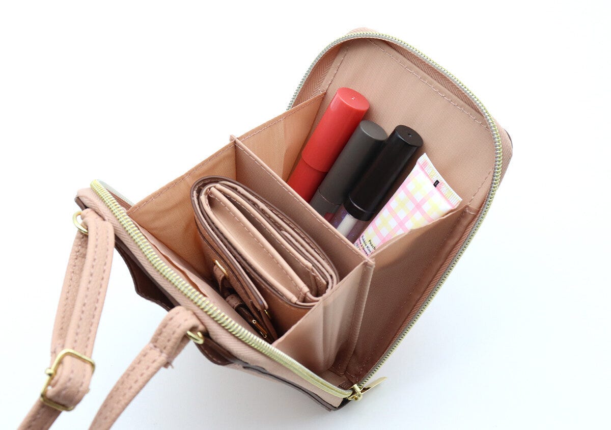 宝島社 ムック付録 VIS ハートカットスマホショルダー 宝島社ムック付録のVISのハートカットスマホショルダー5