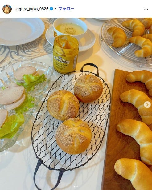 小倉優子Instagramより