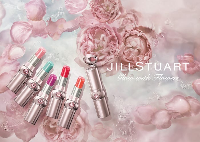 「リップグロウ セラムバーム」メインビジュアル(C)JILL STUART Beauty
