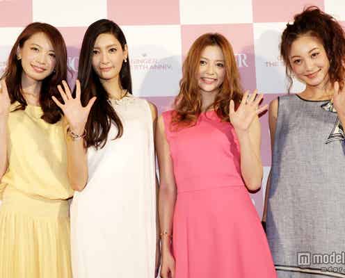 香里奈、西山茉希、菜々緒、宮田聡子が“キレイの秘密”とプライベートを語る
