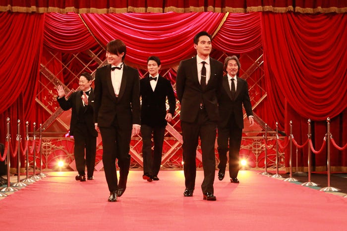 阿部サダヲ、神木隆之介、鈴木亮平、水上恒司、役所広司(C)日本アカデミー賞協会