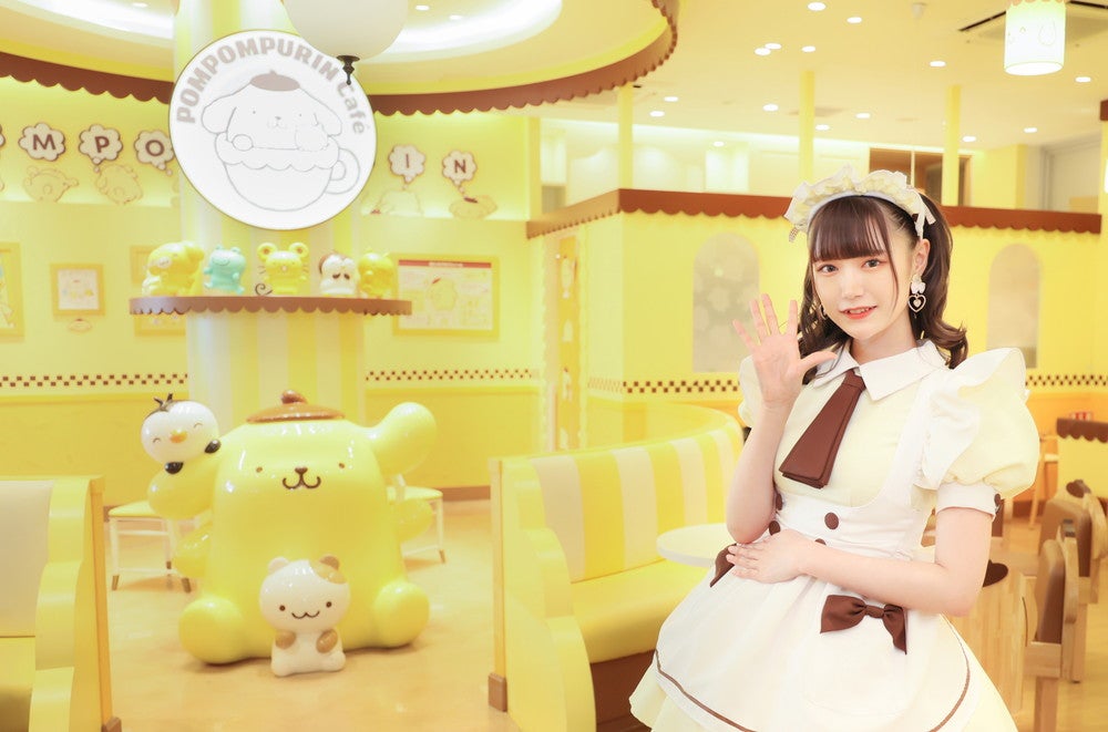 ポムポムプリンカフェ×あっとほぉーむカフェ （C）2021 SANRIO CO．，LTD．APPROVAL NO．S620028