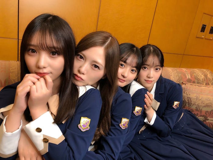 与田祐希、白石麻衣、遠藤さくら、堀未央奈/撮影:秋元真夏(提供写真)