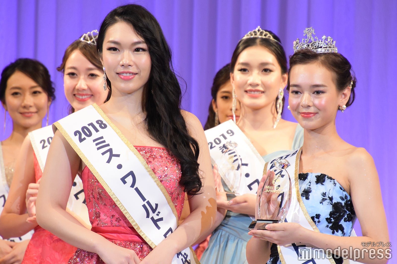「ミス・ワールド2018」日本代表・伊達佳内子さん、世良マリカさん （C）モデルプレス