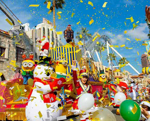 USJ、2018年クリスマス開幕!ミニオン新プログラム「イエロー・クリスマス」お披露目