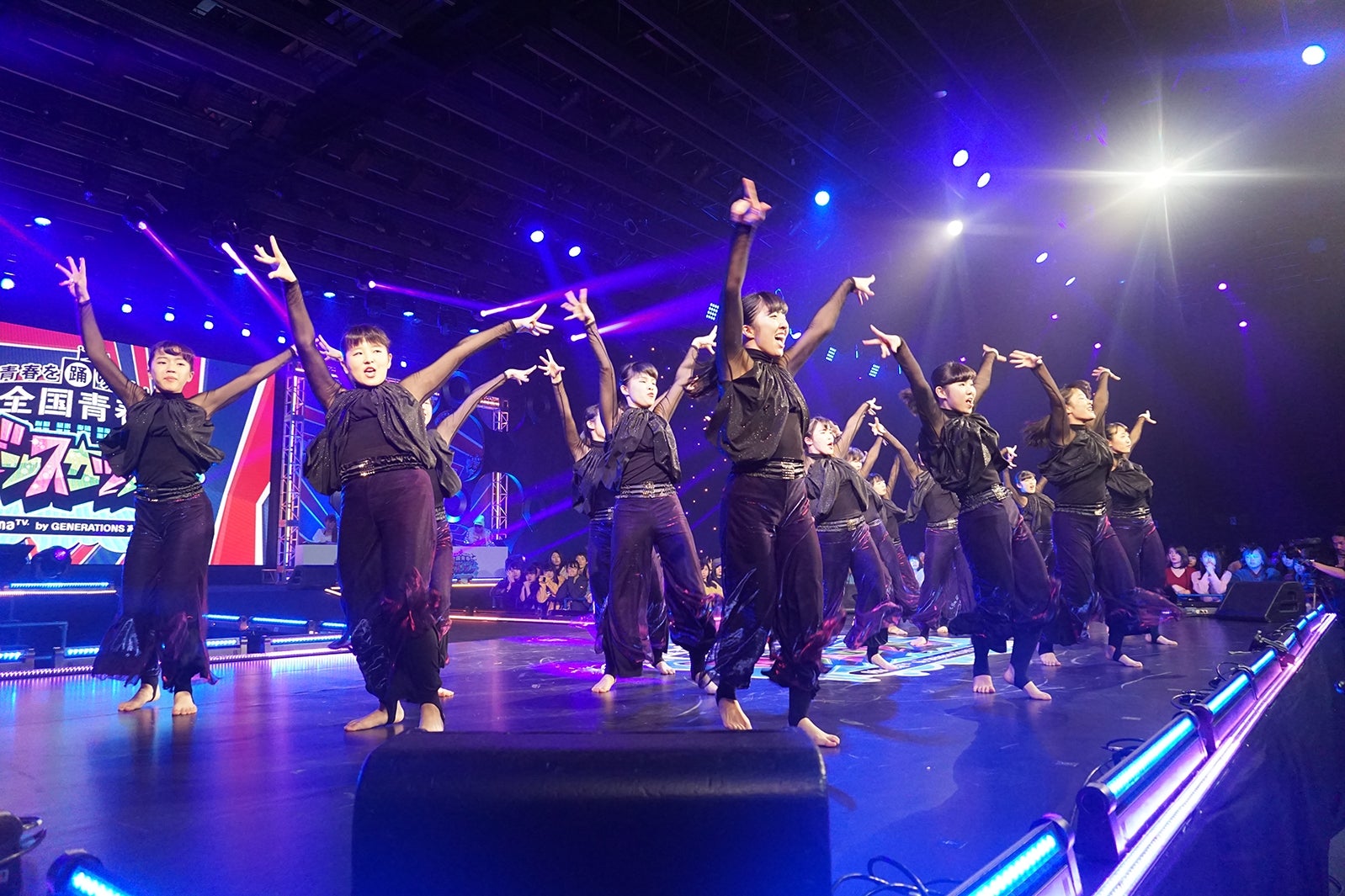 「全国青春ダンスカップ Vol.2」決勝大会より（画像提供：AbemaTV）