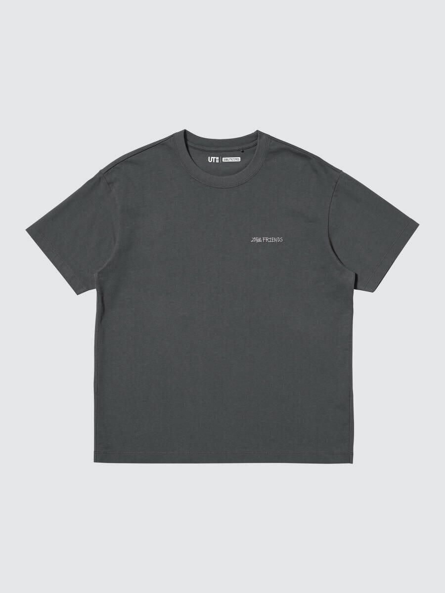 ユニクロUT×ZO＆FRIENDSダークグレーT