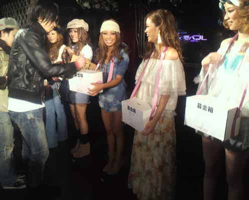 人気モデル、大阪発人気ファッションイベント「GB STRUT」で募金活動実施