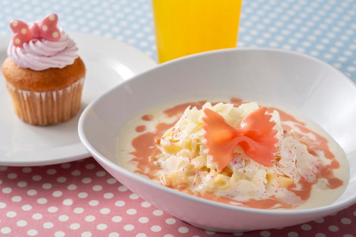 ミニーのプリティパスタセット¥1,980(C)Disney