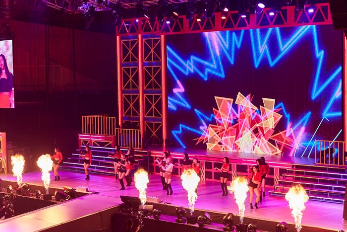 TWICE「TWICE 1st ARENA TOUR 2018 “BDZ”」より(撮影:撮影:田中聖太郎写真事務所)