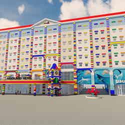 ホテル＆水族館を併設「LEGOLAND Japan Resort」2018年春誕生／画像提供：LEGOLAND Japan
