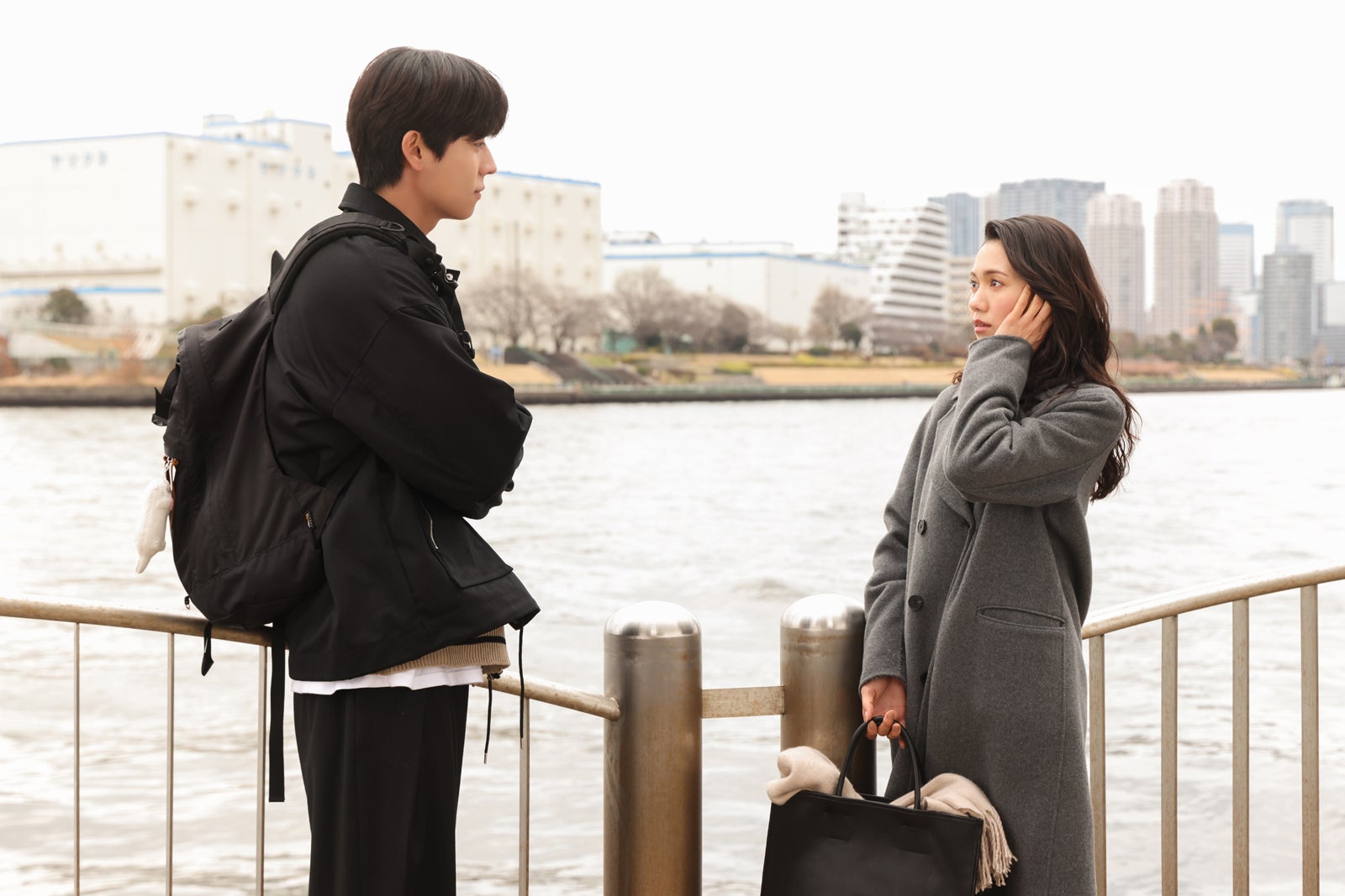 チェ・ジョンヒョプ、二階堂ふみ「Eye Love You」第7話より（C）TBS