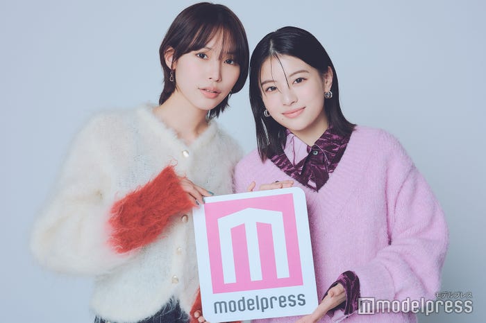 モデルプレスのインタビューに応じた南沙良&出口夏希(C)モデルプレス
