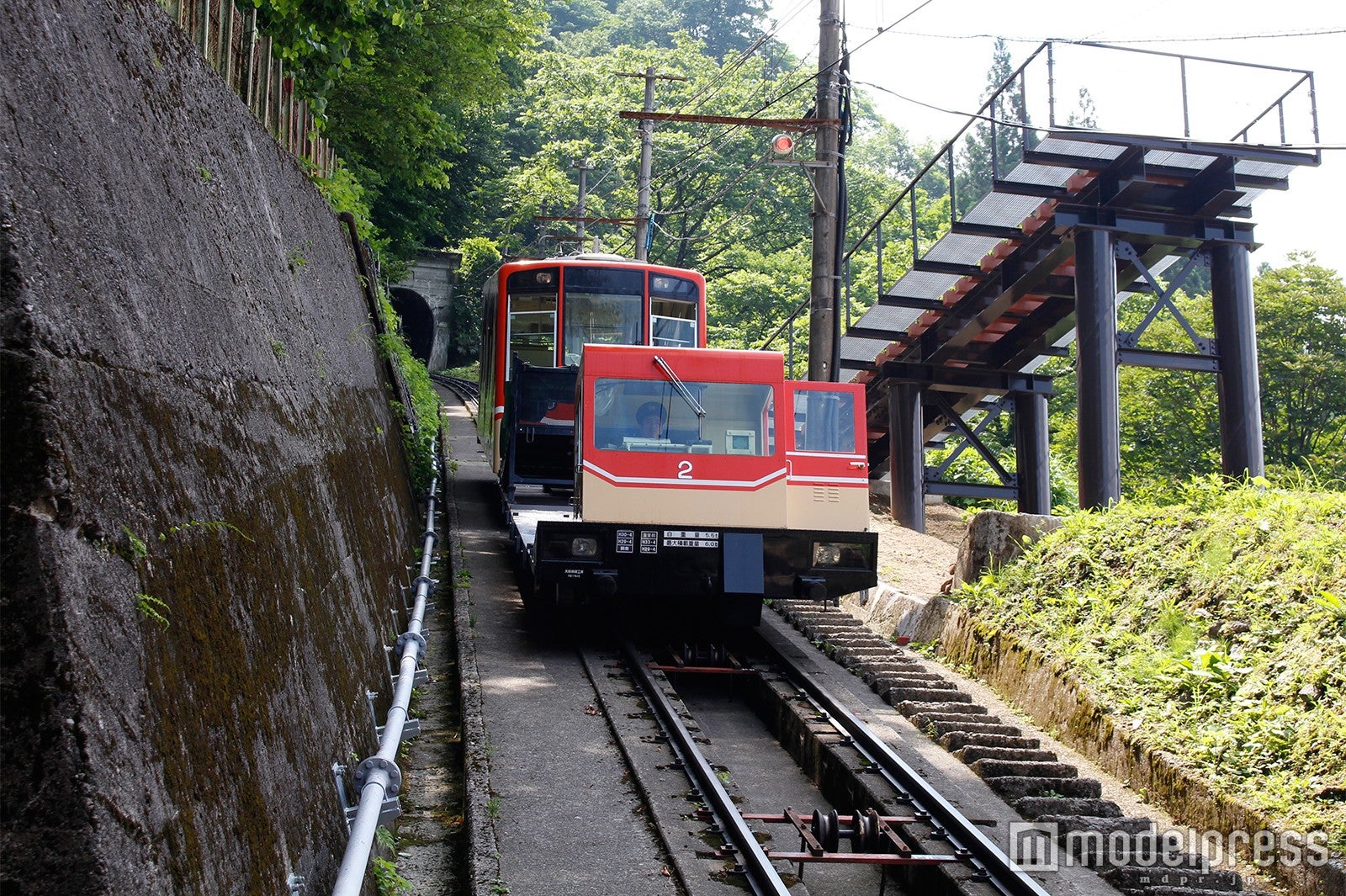 立山ケーブルカー（C）モデルプレス