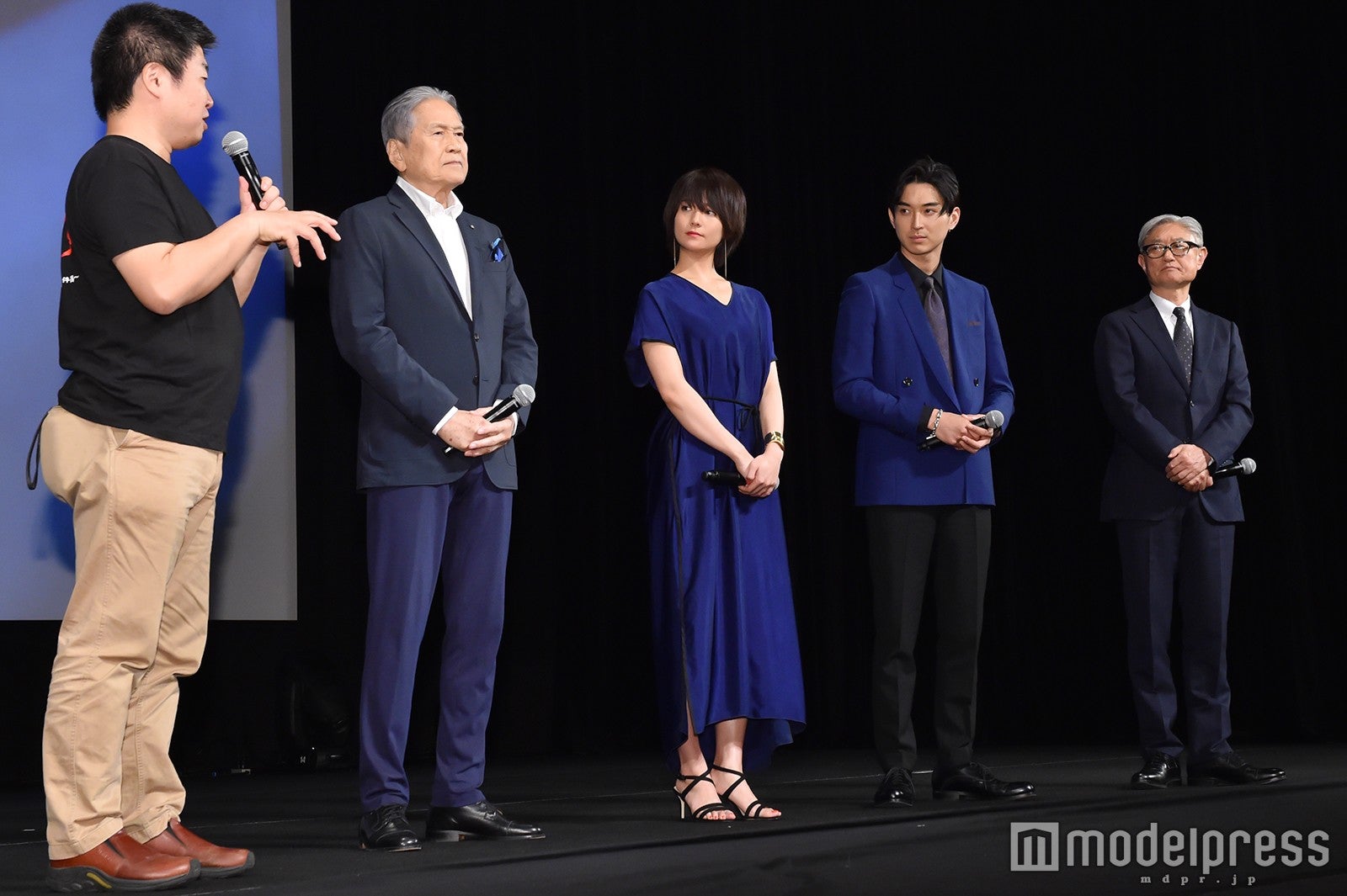 植田博樹プロデューサー、松田翔太、木村文乃、竜雷太、堤幸彦監督 （C）モデルプレス