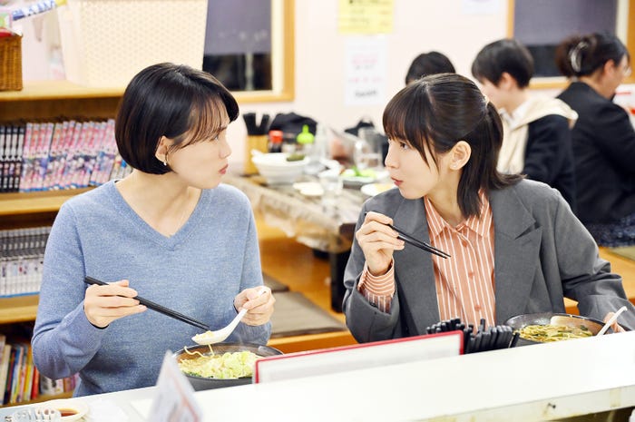 臼田あさ美、吉岡里帆「御上先生」第4話(C)TBS