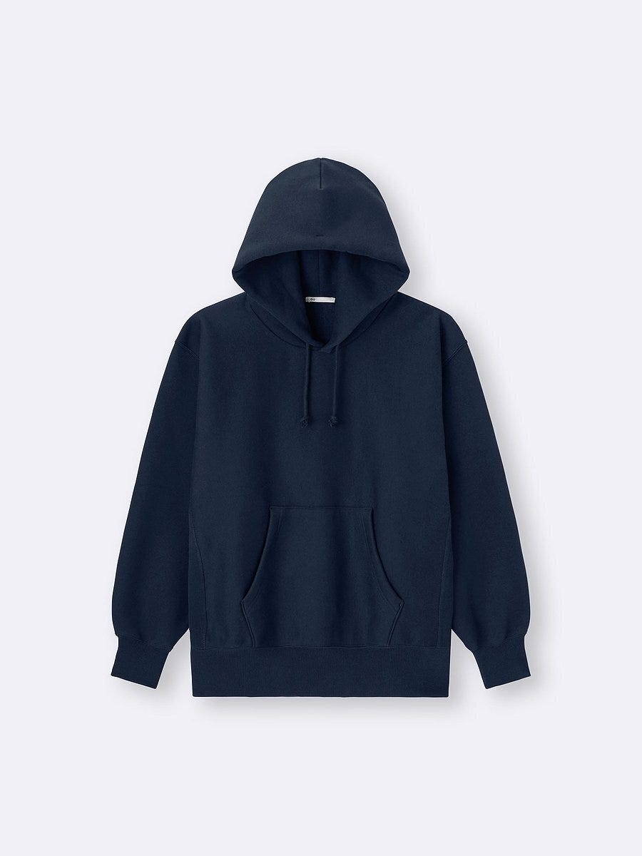 GU ヘビーウェイトスウェットパーカ GUのヘビーウェイトスウェットパーカ