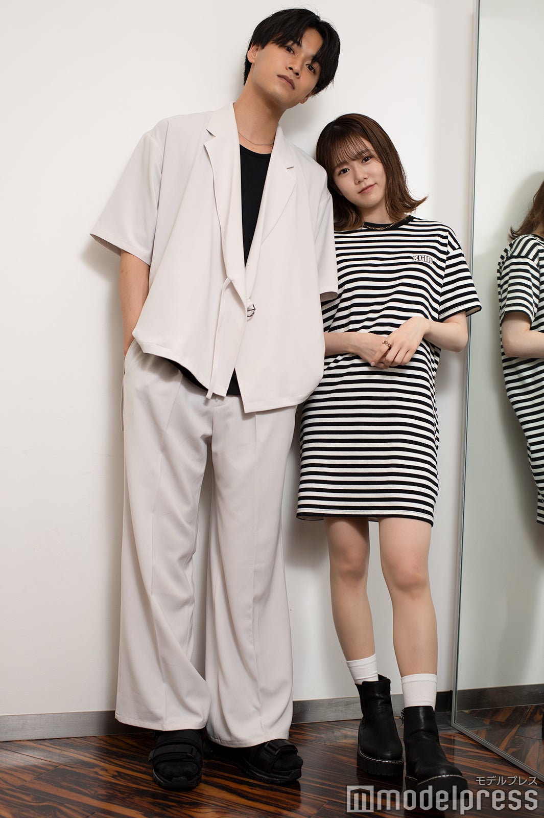 井上想良、川口葵／井上想良衣装：HAREラフォーレ原宿店（C）モデルプレス