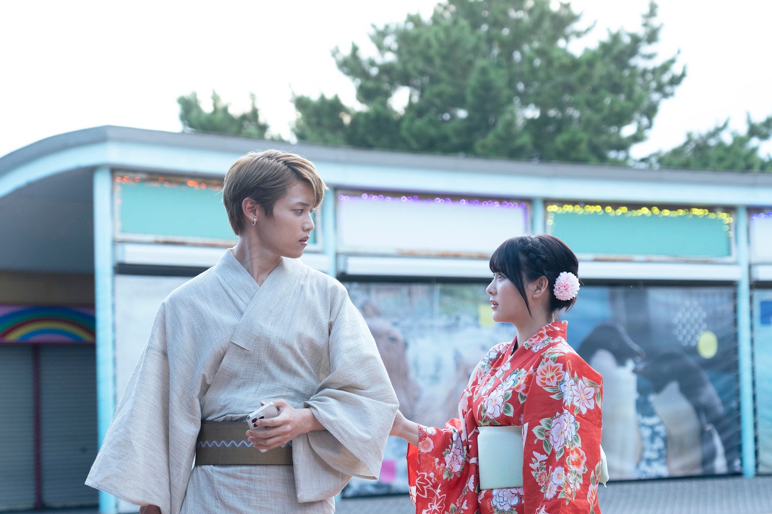 木村柾哉、齊藤なぎさ（C）幸田もも子／集英社・映画「あたしの！」製作委員会