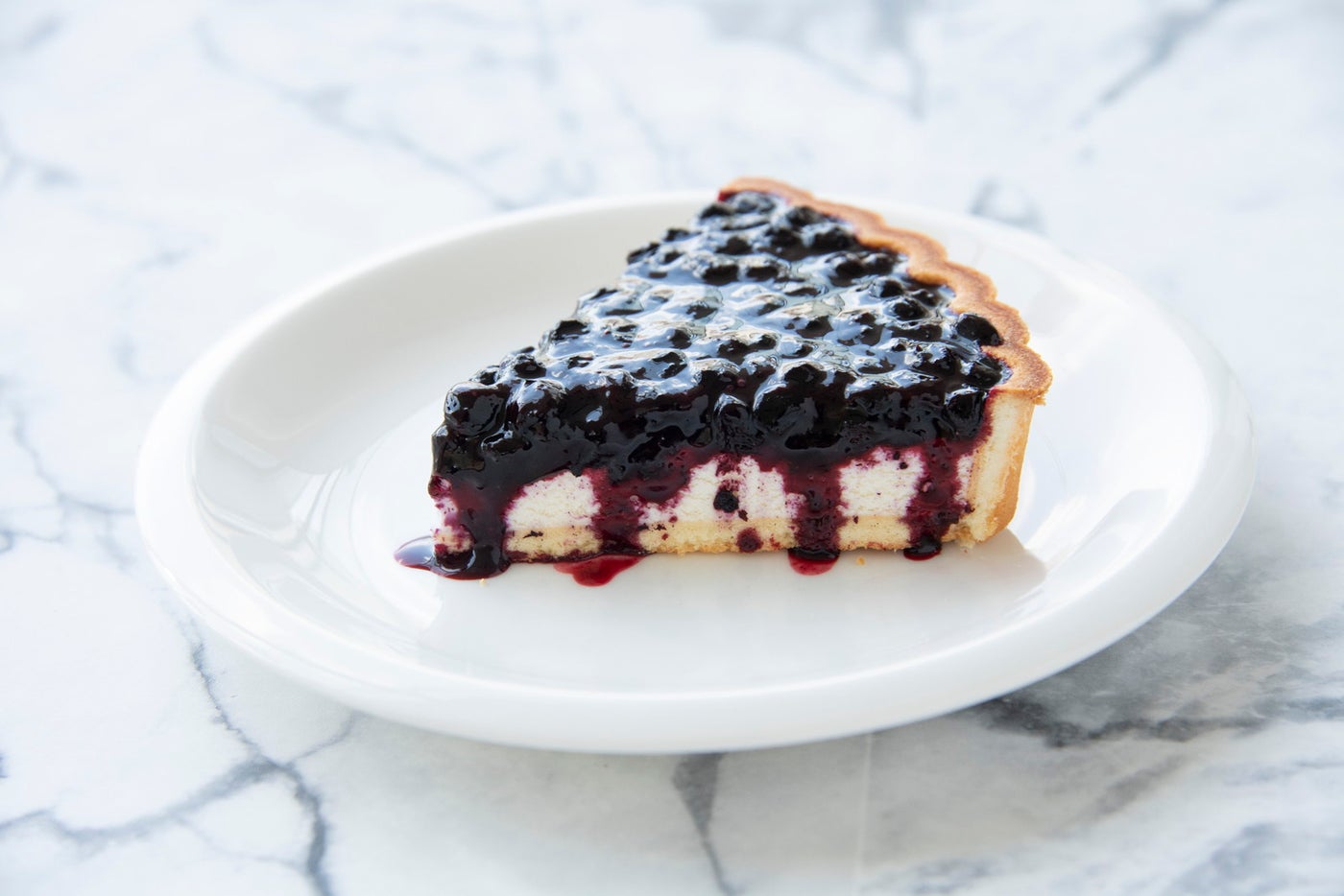 ビルベリー（野生のブルーベリー）のタルト¥850（提供写真）