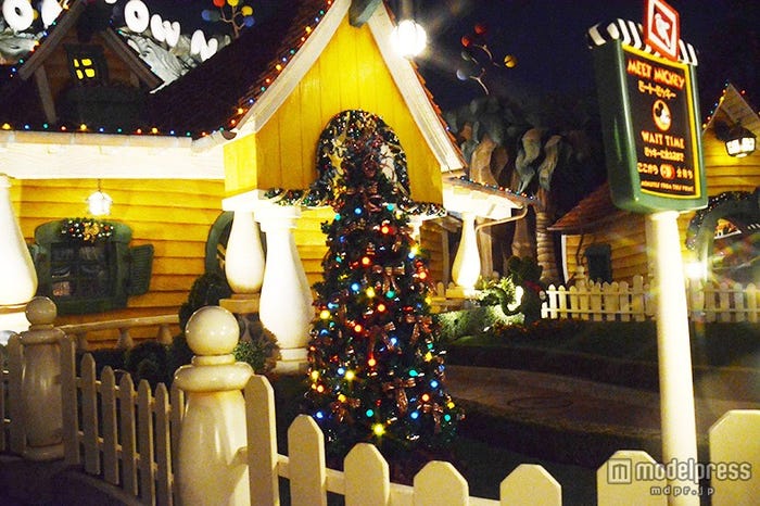 ミッキーの家、クリスマスツリー(TDL)