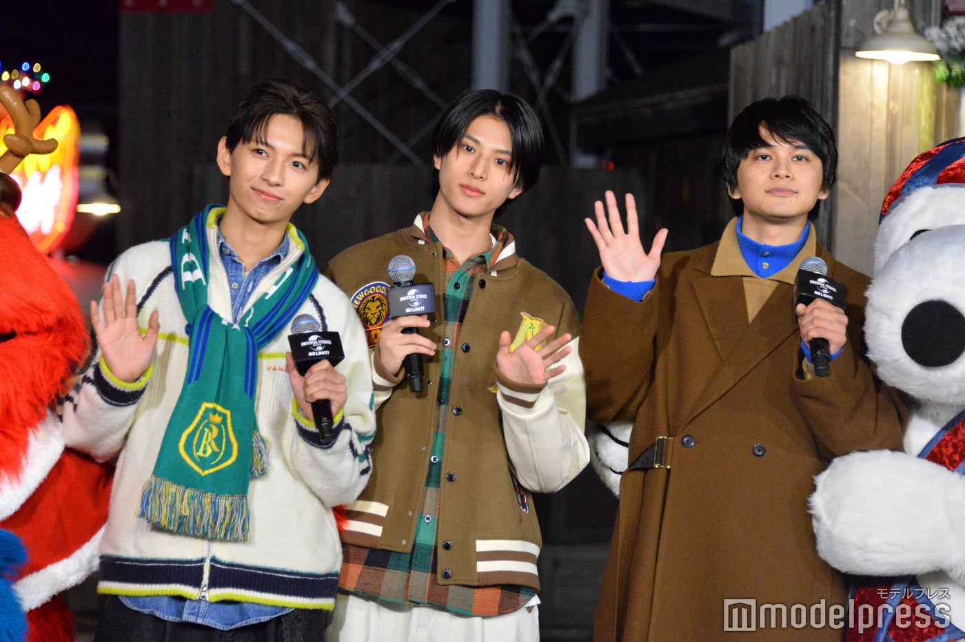 （右から）北村匠海、阿久根温世、竹野世梛（C）モデルプレス