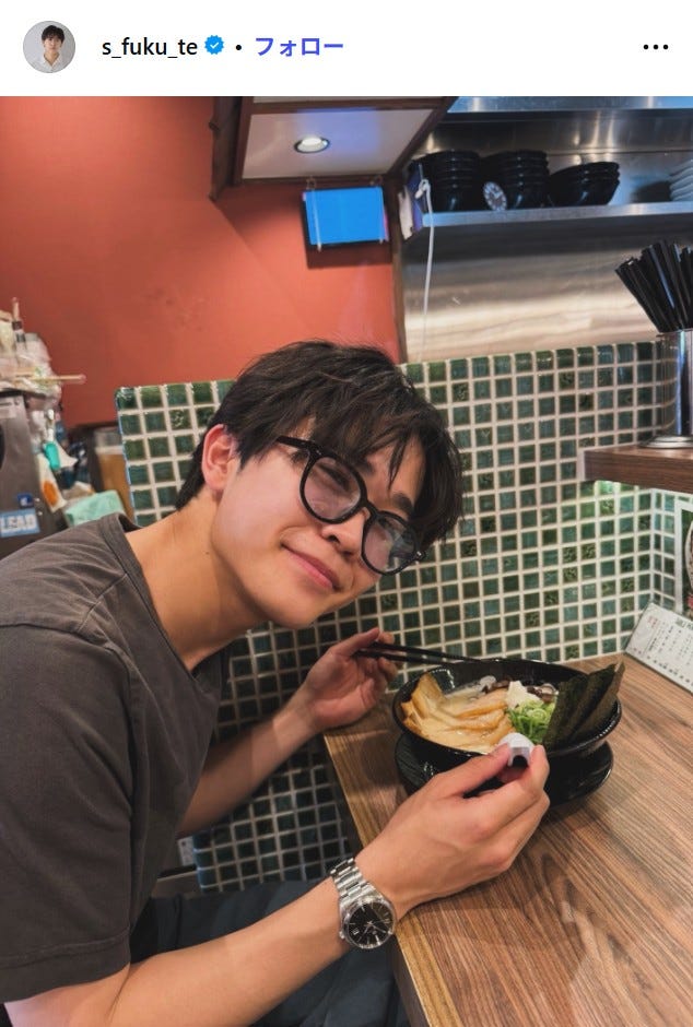 鈴木福Instagramより