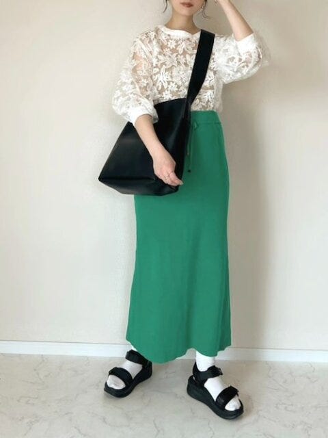 グリーンスカート