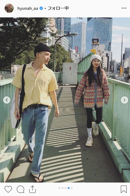 交際宣言のキム・ヒョナ＆PENTAGONイドン、原宿デート？手つなぎショット電撃公開