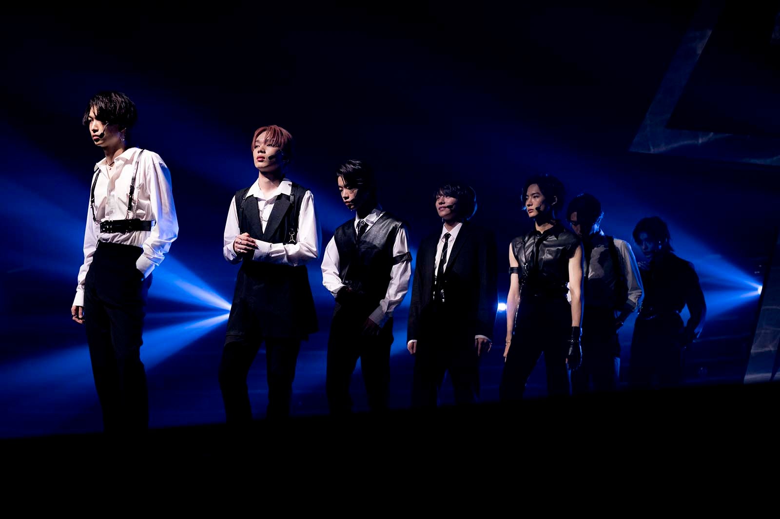 綱啓永、宮世琉弥、森愁斗、山下幸輝、NOA、八村倫太郎、高橋文哉 「君の花になる」第8話より（C）TBS