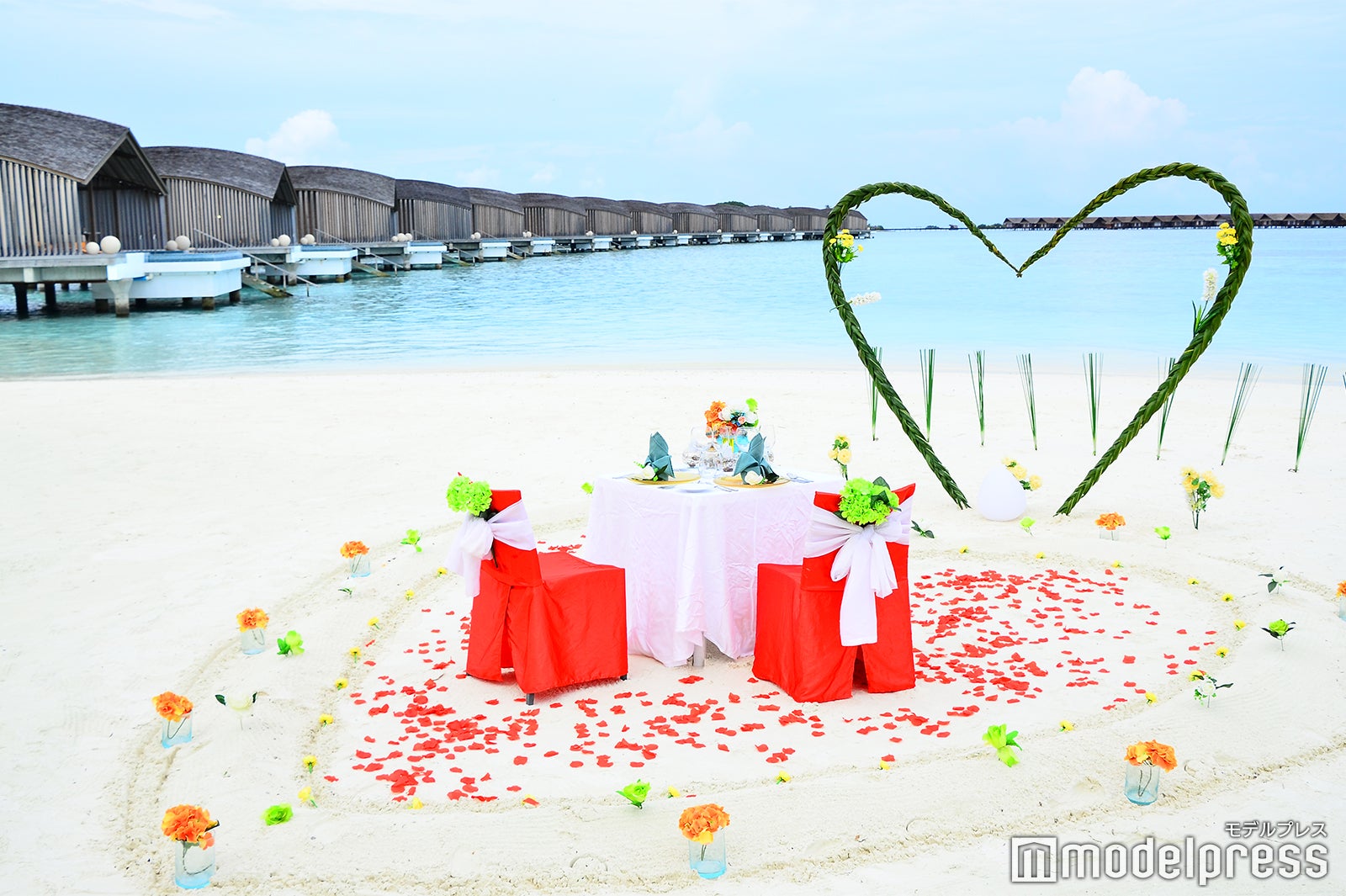 ロマンティックディナー（C）モデルプレス