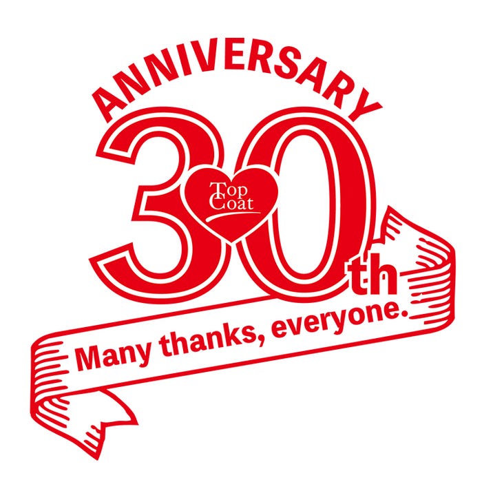 TopCoat30周年(提供写真)
