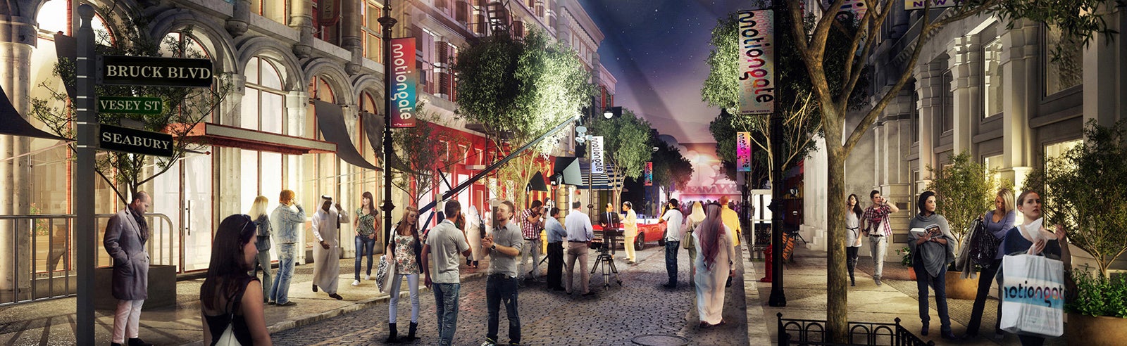 モーションゲート・ドバイ／画像提供：ドバイ政府観光・商務局