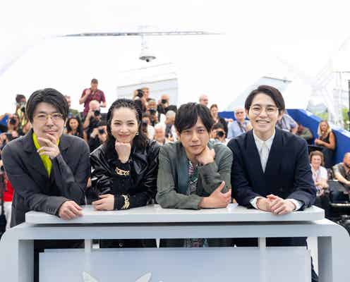 二宮和也&小松菜奈ら「8番出口」8分間のスタオベに感動 カンヌのフォトコール登場