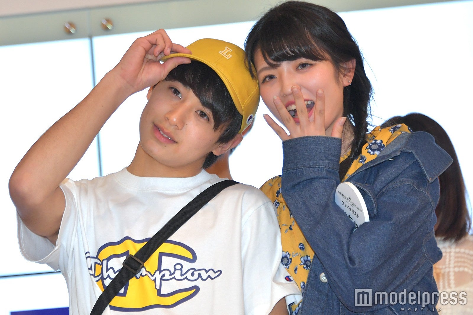 黒田昊夢、實近菜那（ななちゃら）／（C）モデルプレス