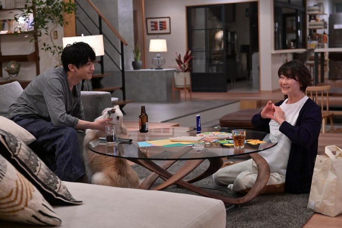 横浜流星、夏川結衣「着飾る恋には理由があって」第2話より(C)TBS