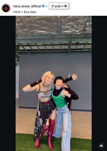 HANA公式Instagramより