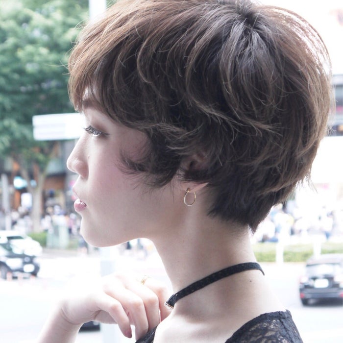 ショートヘアの真価は後ろ姿にアリ 美フォルムで視線を釘づけに モデルプレス