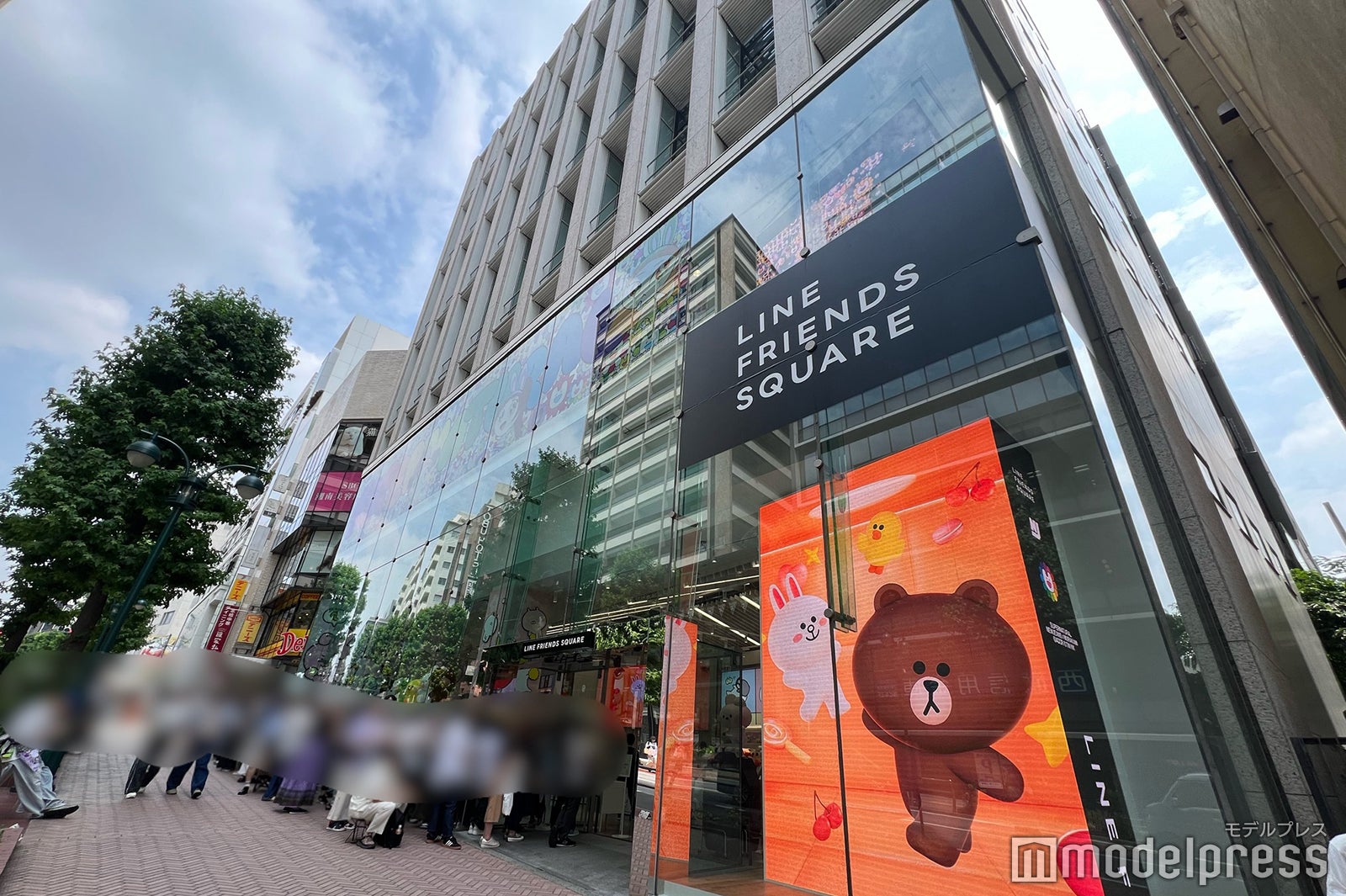 「LINE FRIENDS SQUARE SHIBUYA」外観（C）モデルプレス