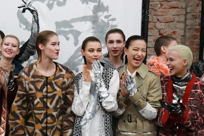 高橋ユウがミラノコレクションに出演 (提供写真)