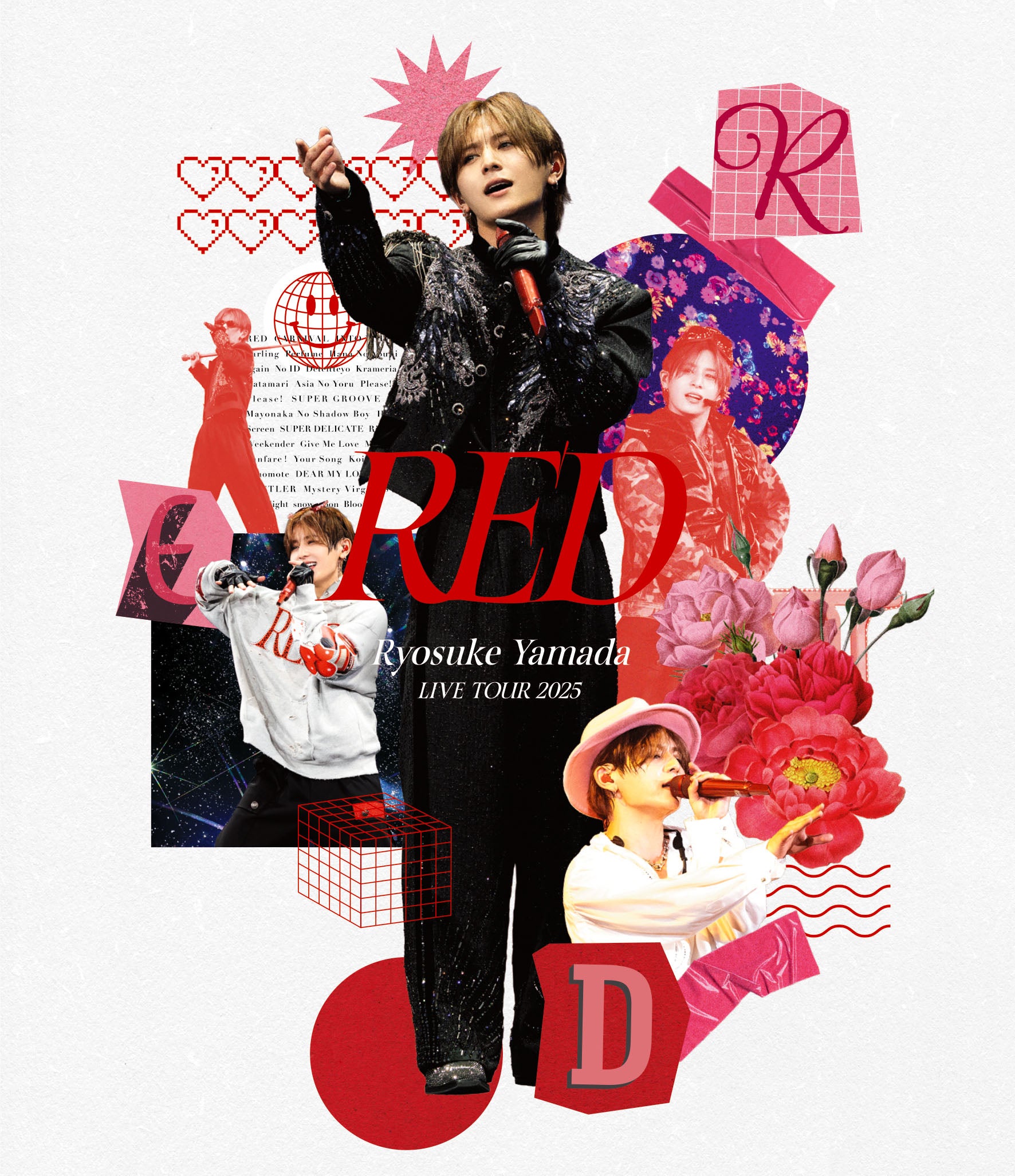 「Ryosuke Yamada LIVE TOUR 2025 RED」通常盤ジャケット（提供写真）